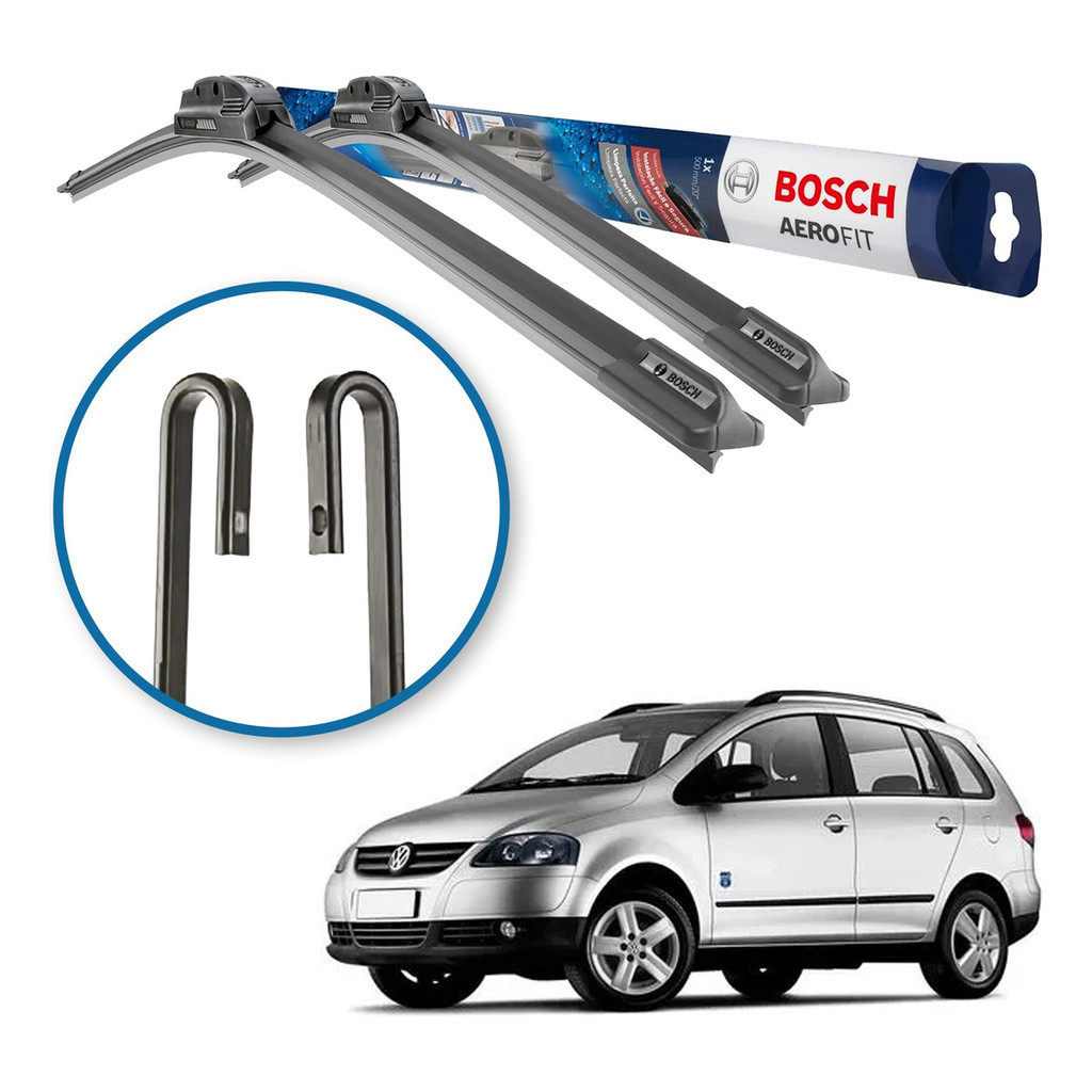 Palheta Limpador Chuva Parabrisa Bosch Volkswagen Spacefox 2006 A 2012 em Oferta na Shopee