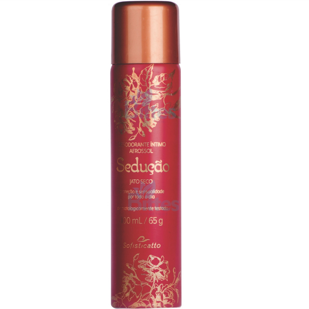 DESODORANTE ÍNTIMO SEDUÇÃO SOFISTICATTO COSMÉTICOS JATO SECO em Oferta na Shopee