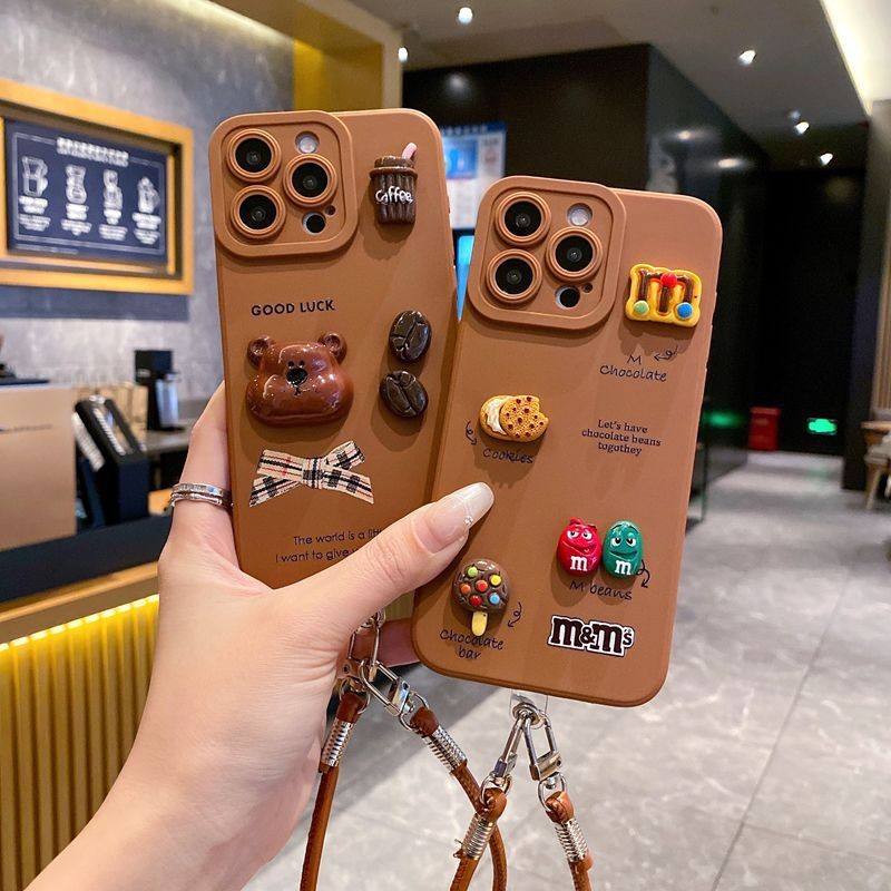 Capa Para POCO C85 C71 M8 F8 M7 F7 X7 C75 C65 Xiaomi 15T 14T Mi 13 12 11 F6 X6 M6 X5 F5 X4 M4 M3 X3 Corda de urso de em Oferta na Shopee