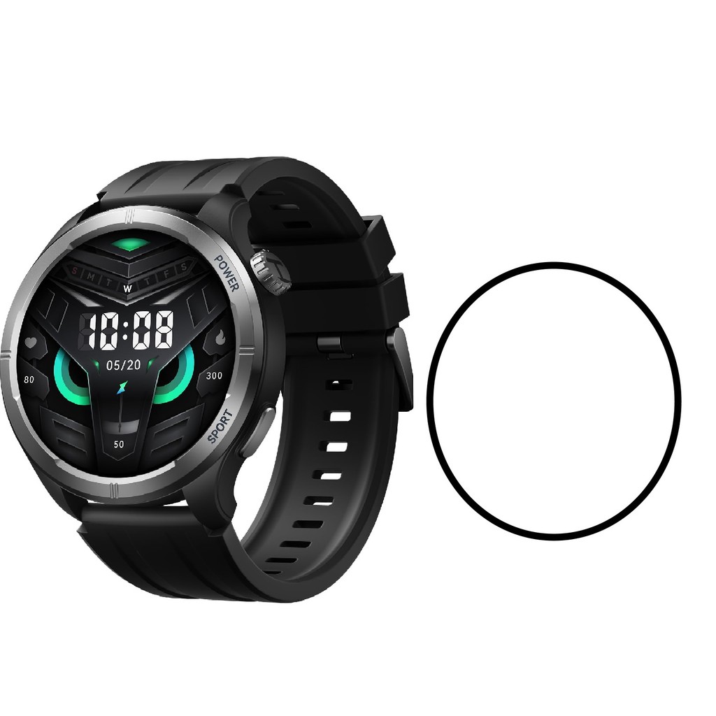 Película HD Clear Ceramica 3D 9D Para Relogio Smartwatch Haylou Solar Neo 1.53