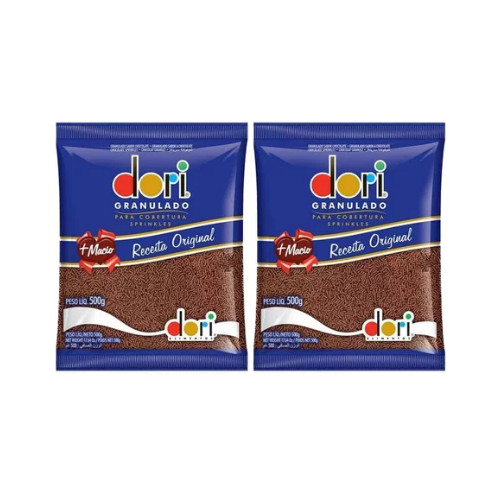 Kit Granulado Macio 500g Com 2 Unidades Dori