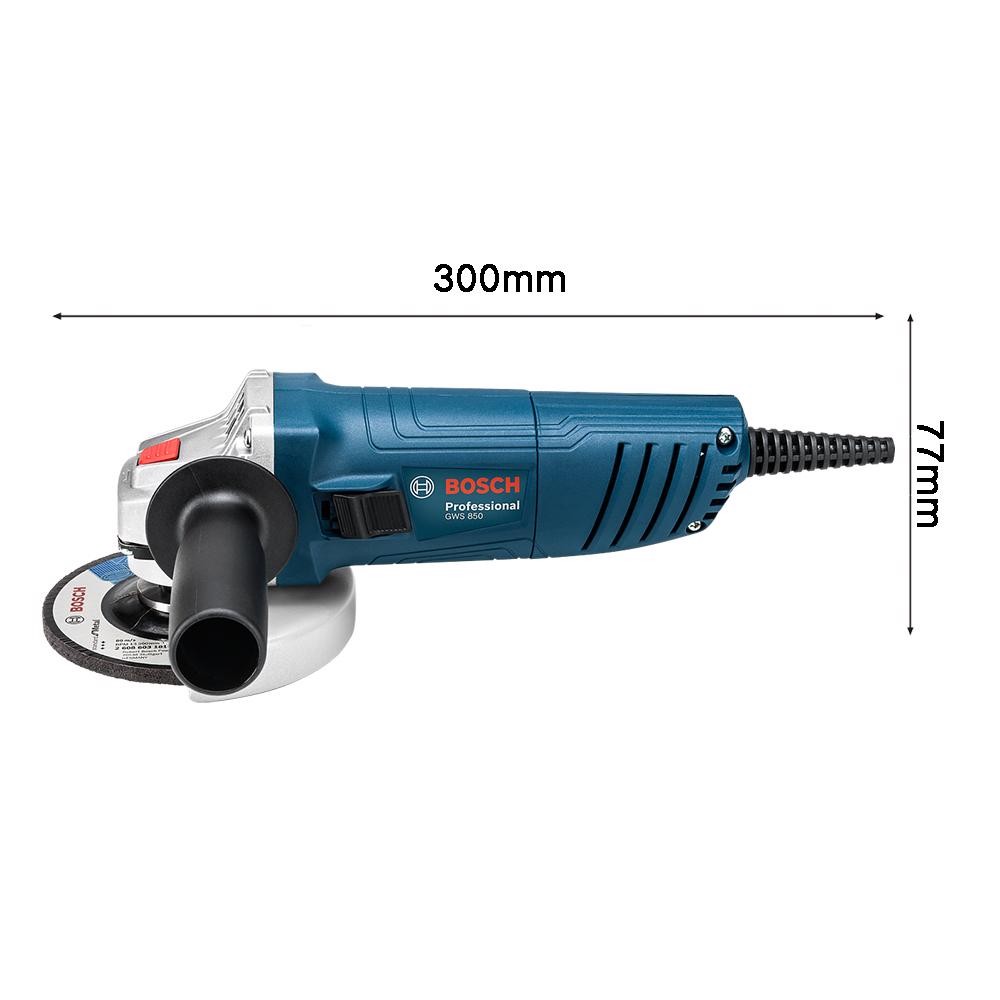 Esmerilhadeira Angular GWS 850 850W C/ 3 Discos Bosch — imagem 2 de 2