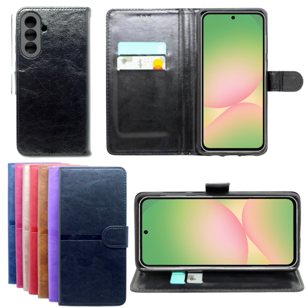Capa Carteira Capinha Para Galaxy A36 + Pelicula Vidro 3d 9d em Oferta na Shopee