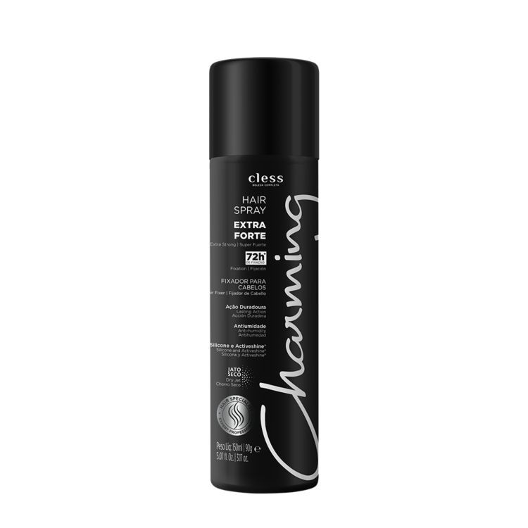 Hair Spray Fixador Charming Extra Forte Cless 150ml