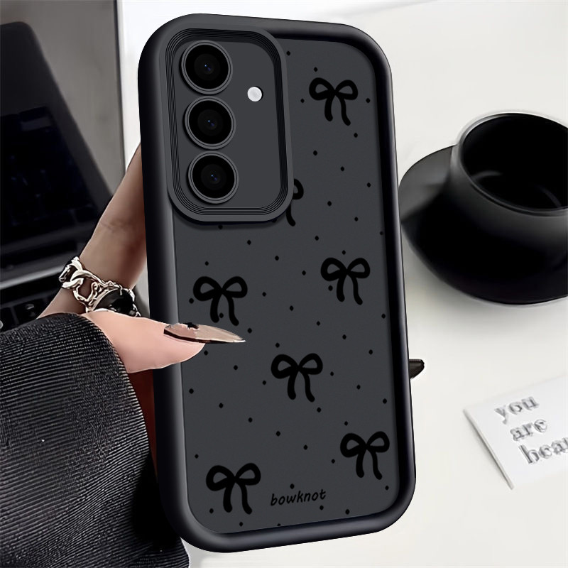 Bonito Arco Padrão Macio Silicone TPU Caso Para Samsung Galaxy A56 A55 A16 A15 A14 A54 A36 A35 A26 A25 A34 A53 A52 5G Te