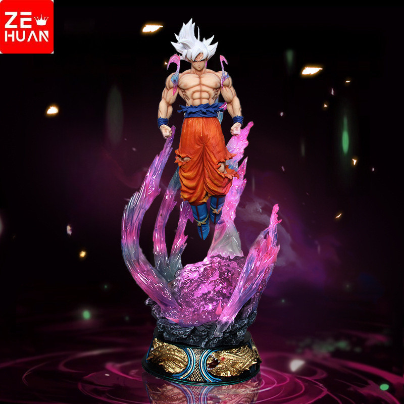 Dragon Ball - Anime Figura SON GOKU Instinto Supeior 24cm - Action Figure Boneco Brinquedo Ação - ENVIO IMEDIATO
