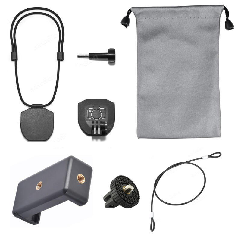 Suporte Magnético Para Alça De Pescoço , Adaptador De Montagem Com Cordão GoPro Insta360 DJI Osmo Action/Bolso , Acessór