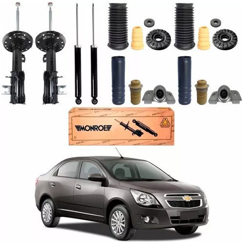 Kit Amortecedor Dianteiro Traseiro Monroe Gm Cobalt Sonic