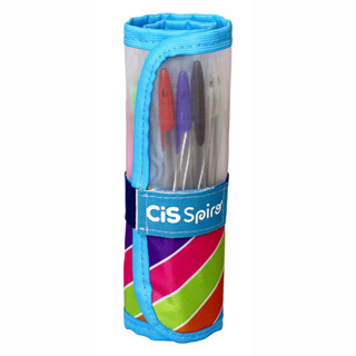 Caneta esferográfica Spiro Rollerset com 29 unidades Cis em Oferta na Shopee