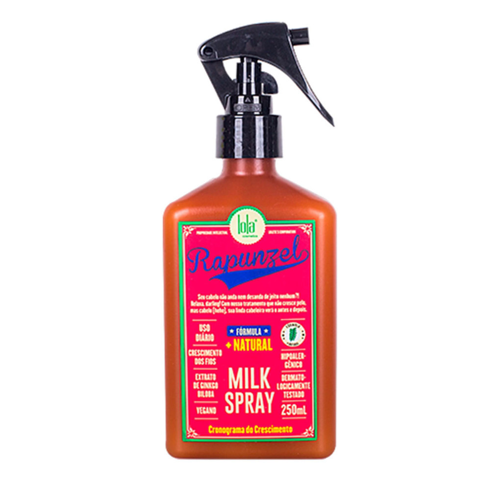 Milk Spray Rapunzel Lola Cosmetics 250ml em Oferta na Shopee