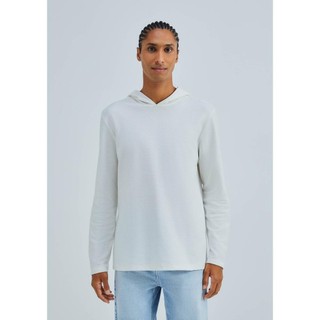 Camiseta Masculina Manga Longa Texturizada Com Capuz Hering em Oferta na Shopee