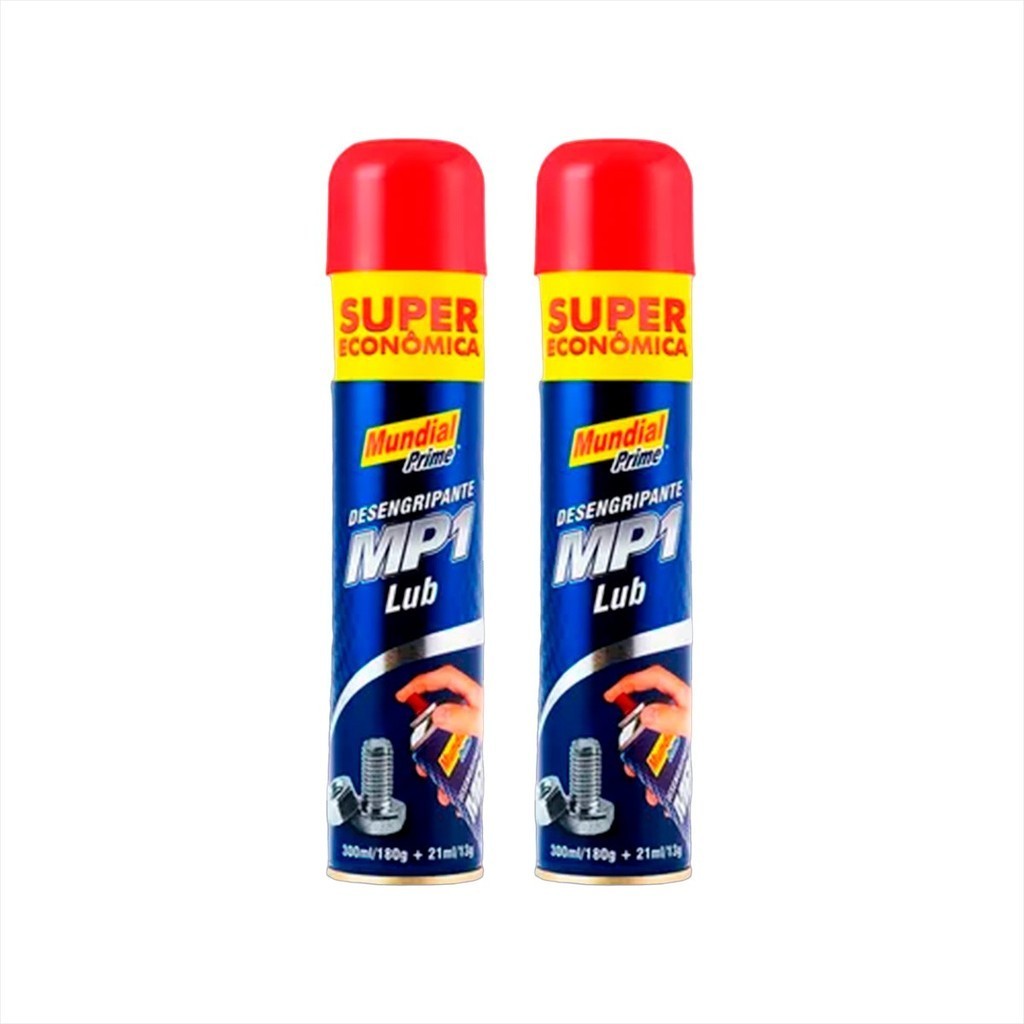 Kit 3/6/12 Desengripante Mp1 Lub Mundial Prime 321ml