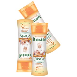 Kit 03 Gel Creme Para Massagem Muscular Arnica Doutorzinho ORIGINAL em Oferta na Shopee