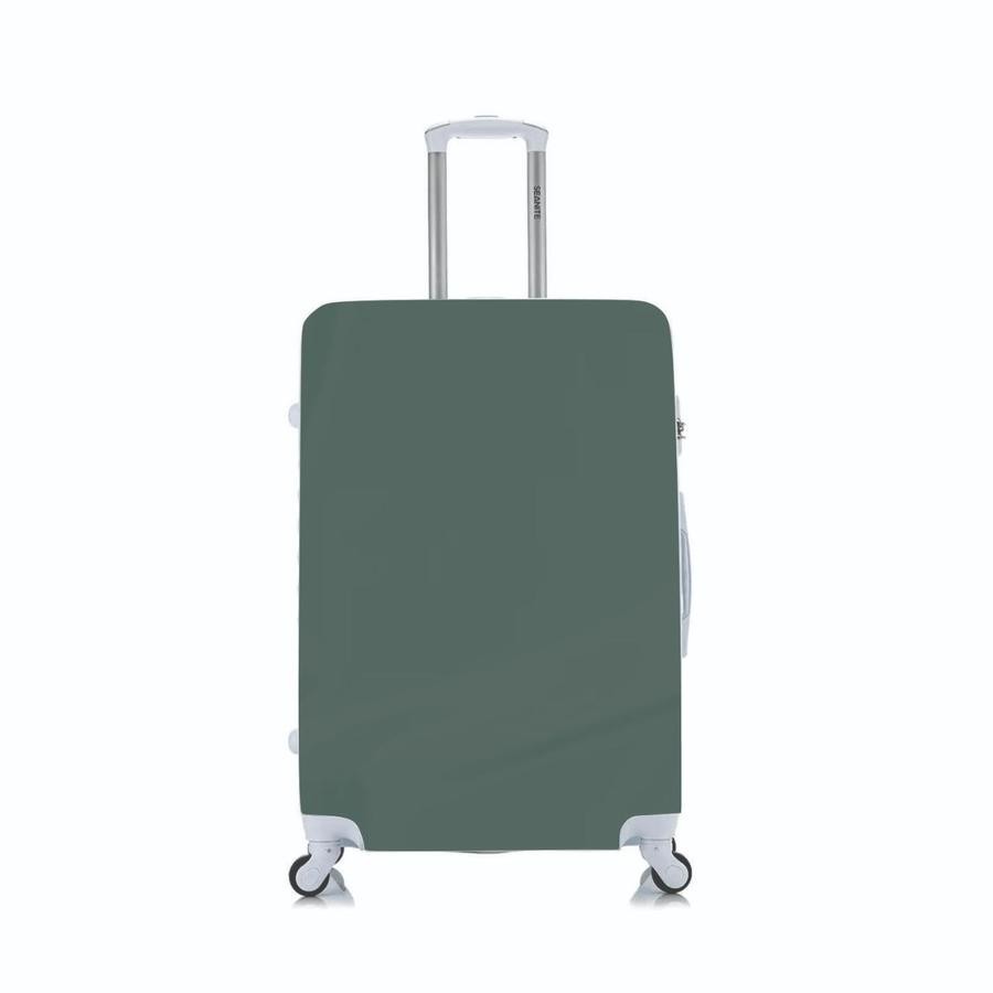 Capa Protetora Para Mala Viagem Personalizada Pequena Verde Militar