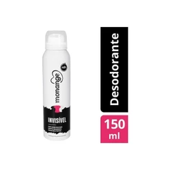 Desodorante Aerosol Monange Invisivel 150ml