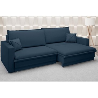 Sofá Tango 2,00m sem caixa, Retrátil e Reclinável Velosuede Petroleo - NETSOFAS em Oferta na Shopee