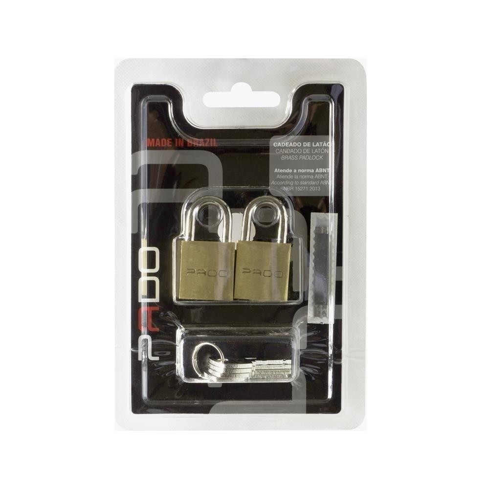 Cadeado Pado LT-30mm 4 Chaves Iguais 2 Peças em Oferta na Shopee