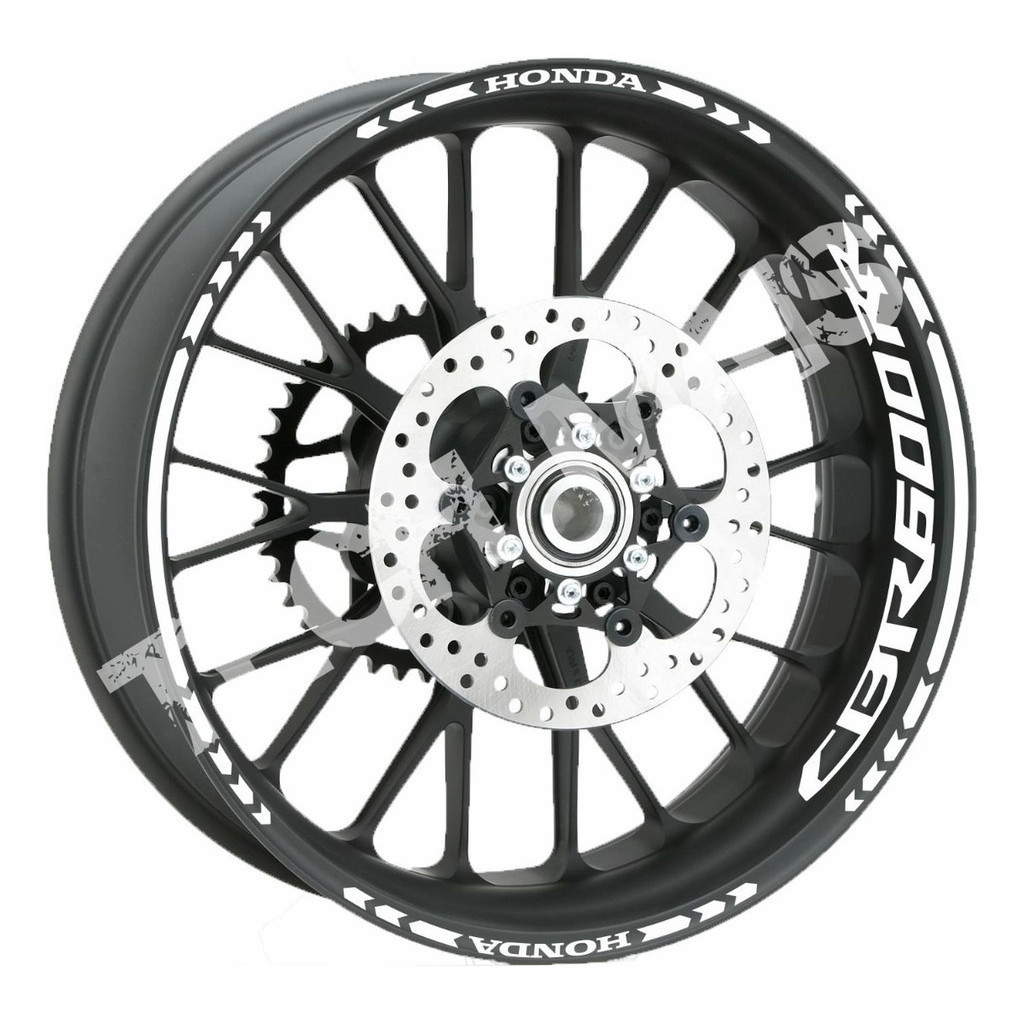 Adesivos Refletivo De Rodas Frisos Moto Honda Cbr 600 Rr