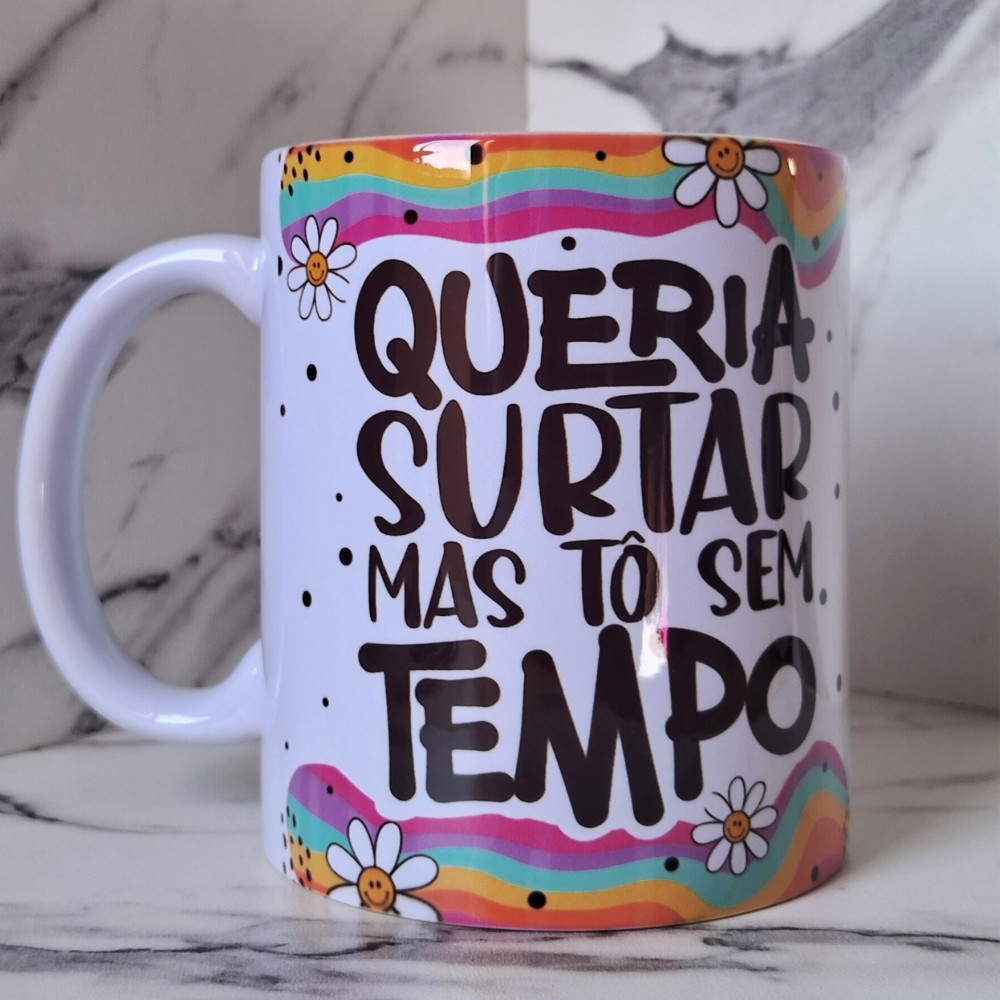 Caneca Personalizada Porcelana - Xícara com Frases Engraçadas - Indelicadas - Good Vibes1 - Canecas Divertidas - Xicara — imagem 2 de 2