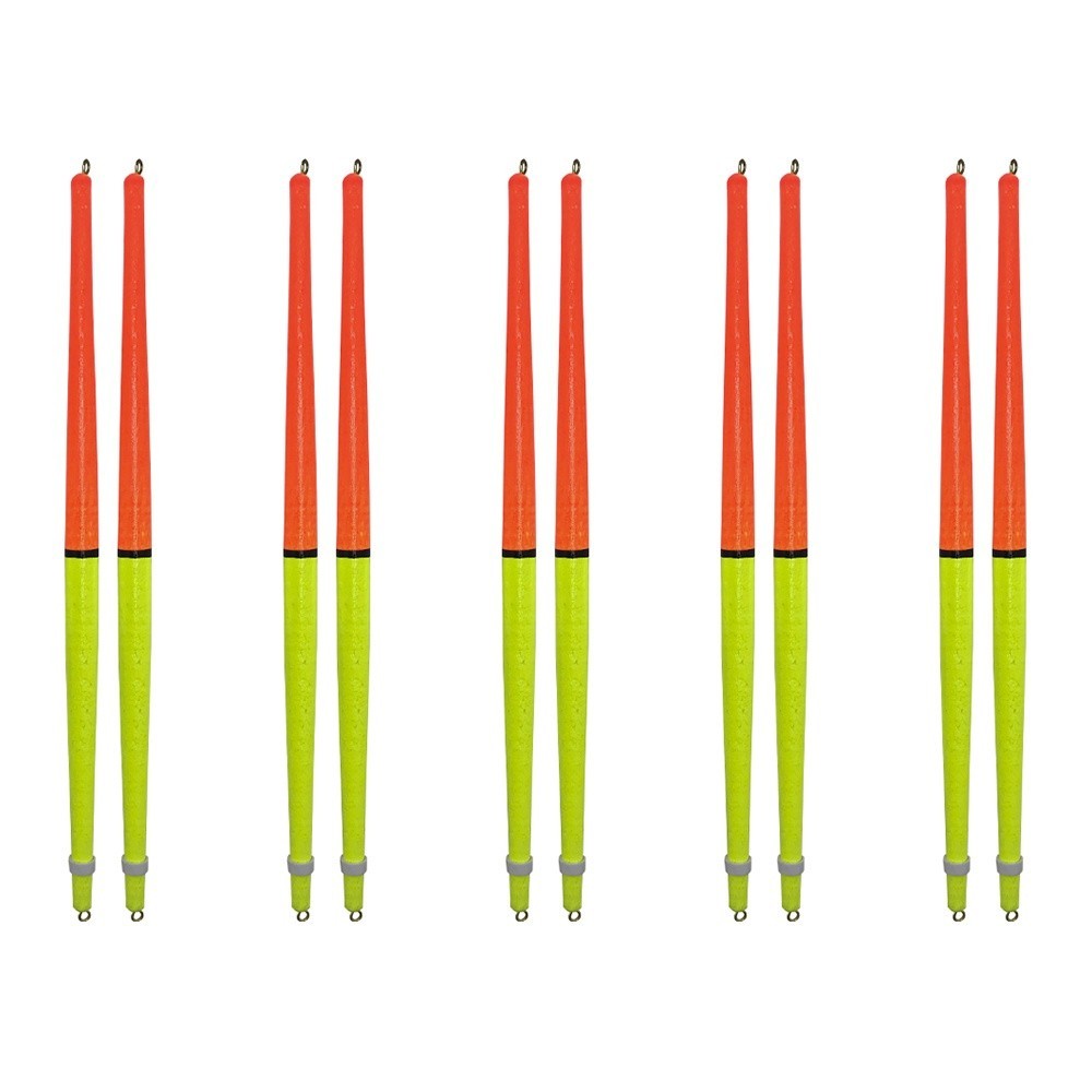 Bóia Pena Palito de Madeira A-L 15cm 10pçs Tainha Tilapia Piau em Oferta na Shopee