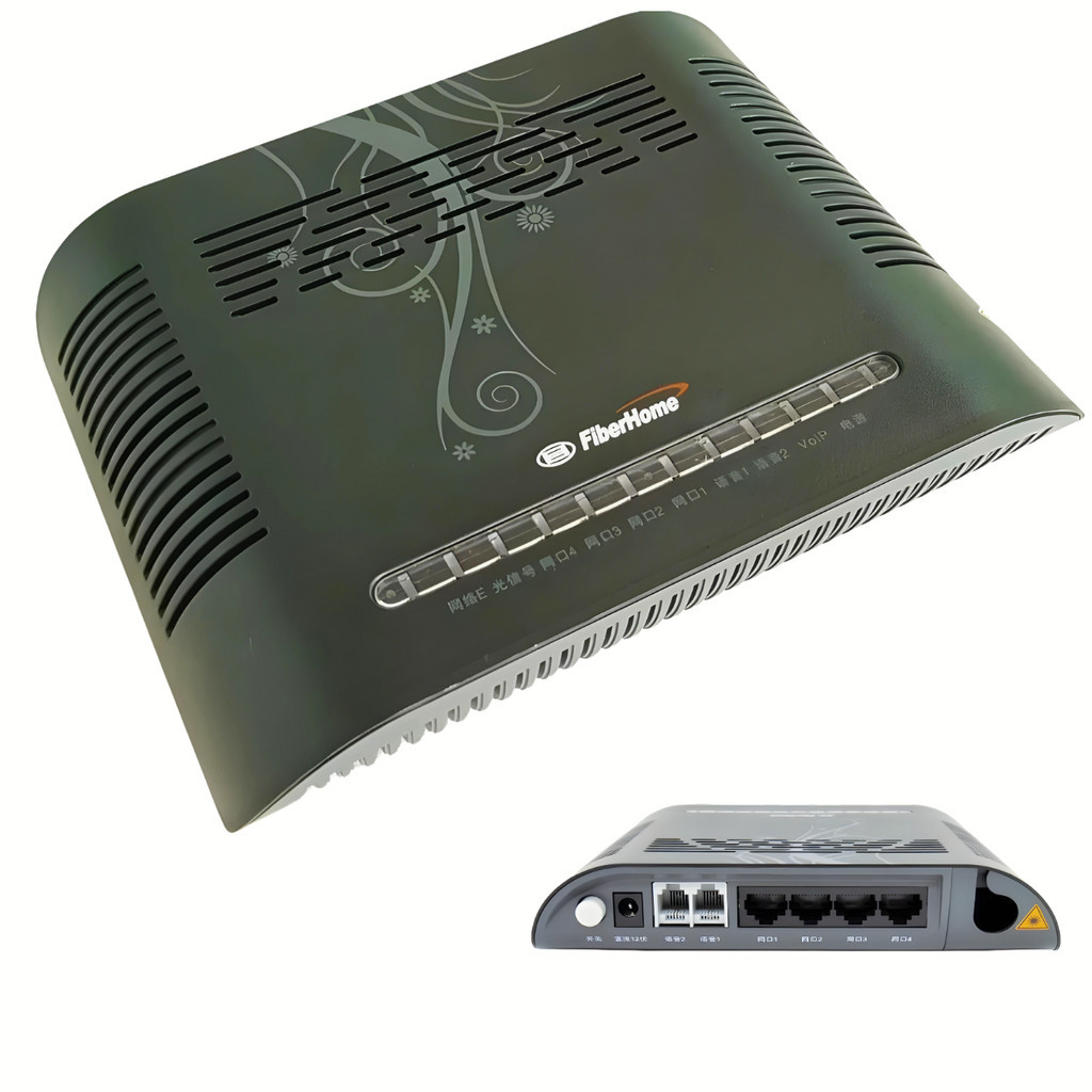 Moldem Onu Gpon An5506-04A 4FE Fiberhome Preto Fibra Óptica bridge