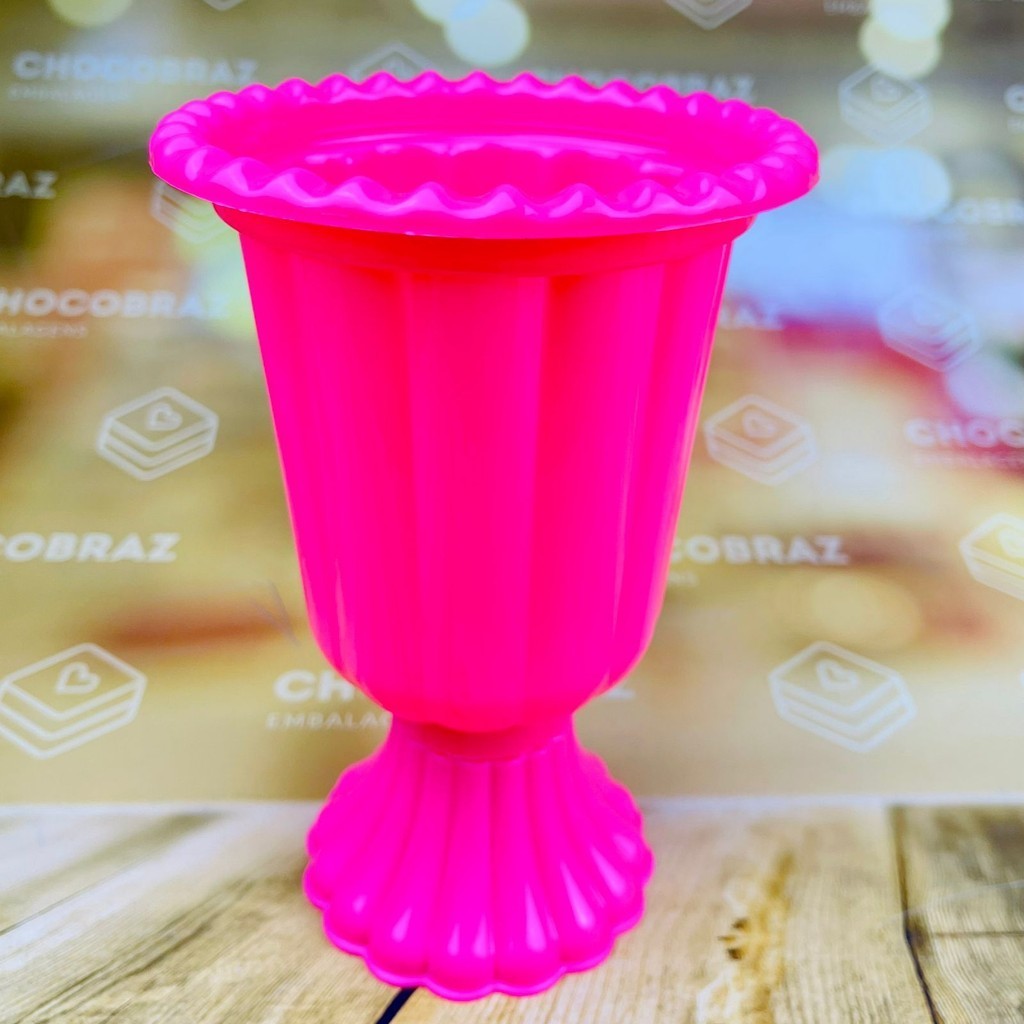 Vaso Grego Pequeno ROSA NEON - 750ML  LS1054 LSC TOYS em Oferta na Shopee