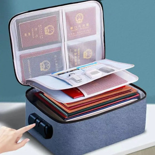 Bolsa universal para armazenamento de documentos, viagem, documento, porta-cartões, suporte, bolsa de ferramentas em Oferta na Shopee
