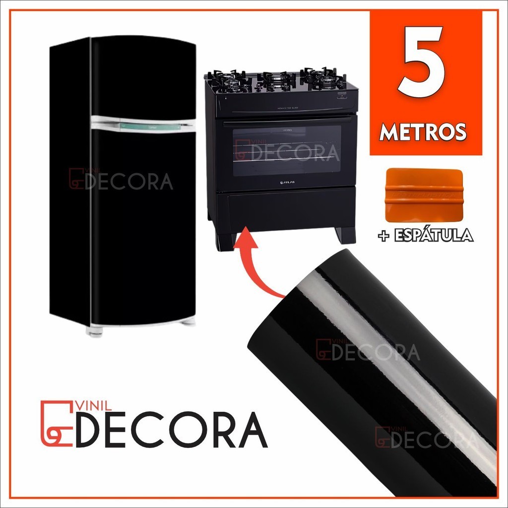 5 Metros Papéis de Parede Preto Black Piano Vinil Decoração + Espatula Para Aplicação Adesivo Preto Sala Cozinha Moveis em Oferta na Shopee