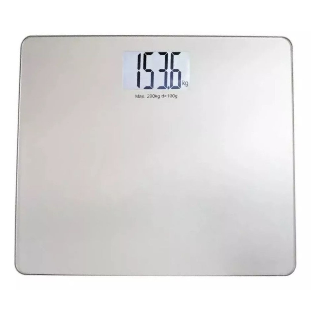 Balança Corporal LCD Digital Incoterm Plus Size Até 200Kg - Health
