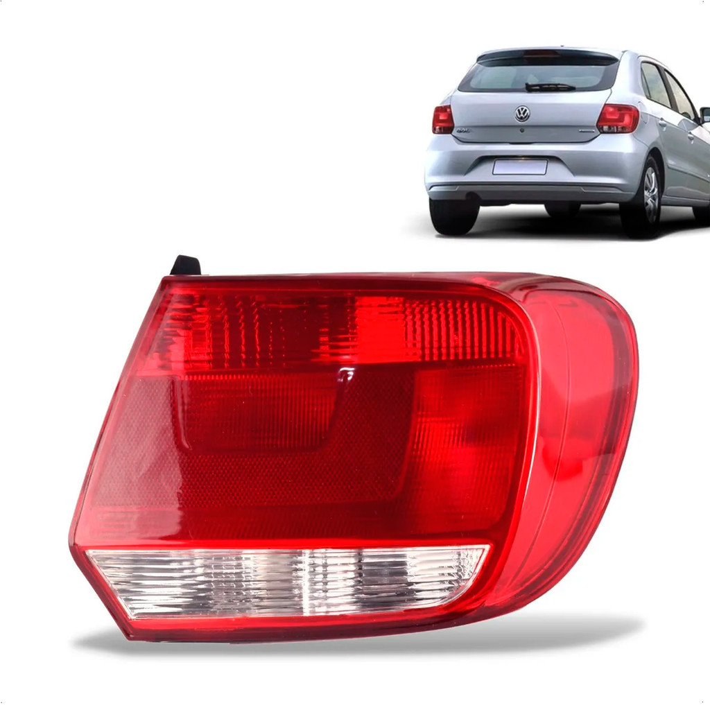 Lanterna Traseira Gol G6 Encaixe Hella Bicolor 13 14 15 16