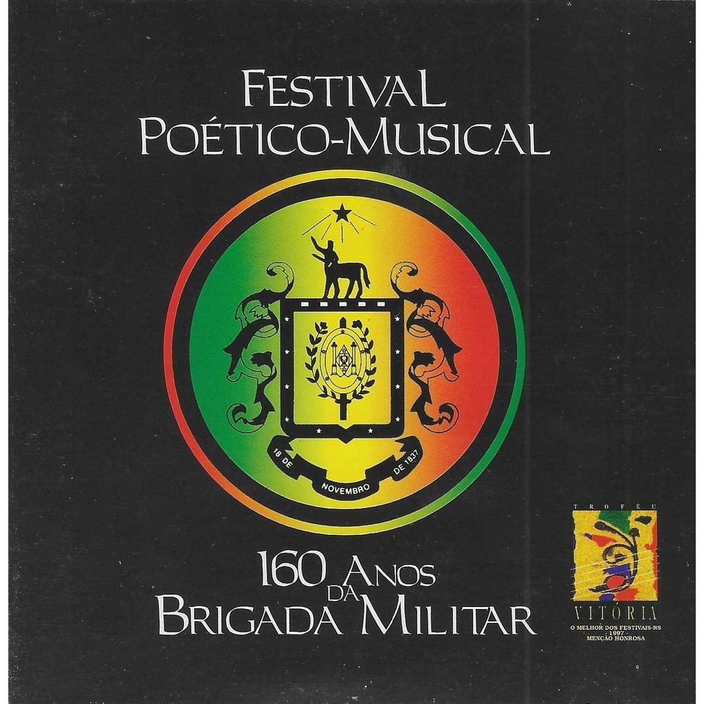 Cd - Festival Poético Musical - 160 Anos da Brigada Militar
