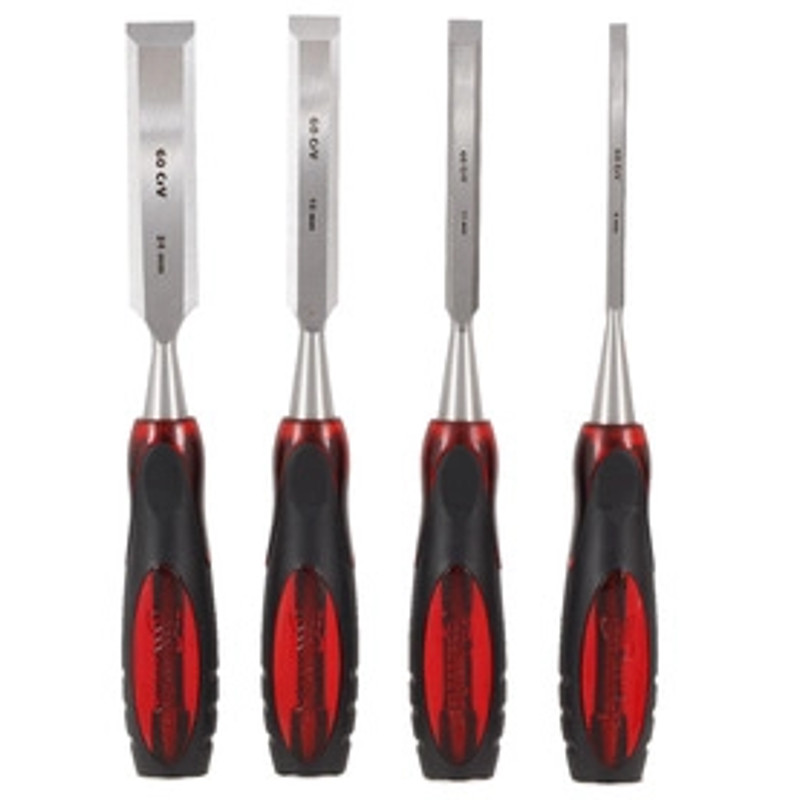 Jogo de Formão com 4 peças Cabo Olho de Tigre 244329 MTX em Oferta na Shopee