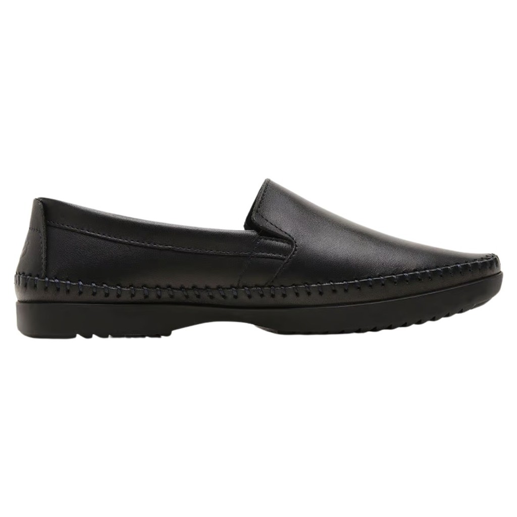 Sapatilha Masculina Logan Large Couro Preto Freeway