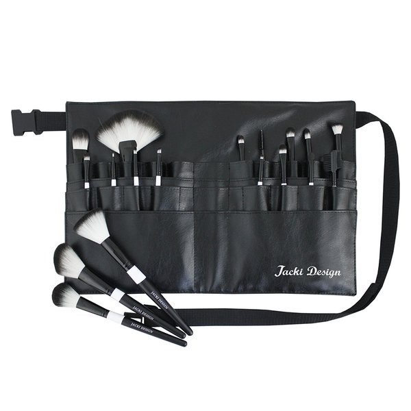 Kit com 18 Pincéis Profissionais com Cinto - Jacki Design em Oferta na Shopee