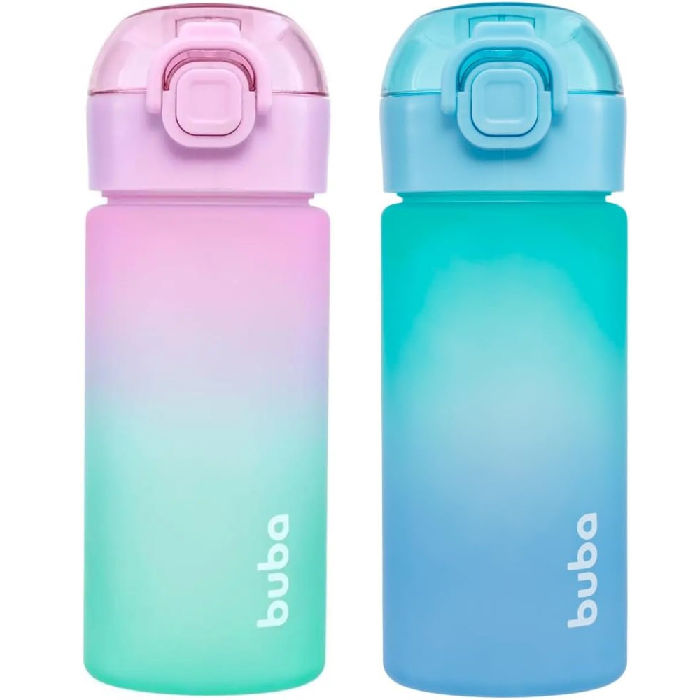 GARRAFINHA INFANTIL COM CANUDO DEGRADE BUBA 450ML em Oferta na Shopee
