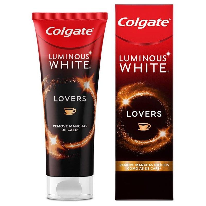 Creme Dental Clareador Colgate Luminous White Lovers Manchas de Café 70g - Health