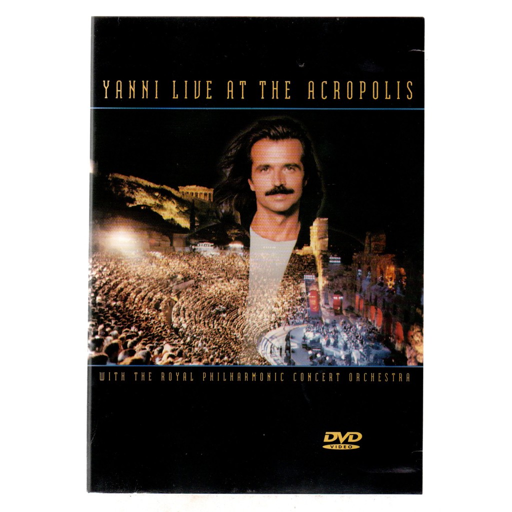 Dvd Yanni Live At The Acropolis - With The Royal Philarmonic