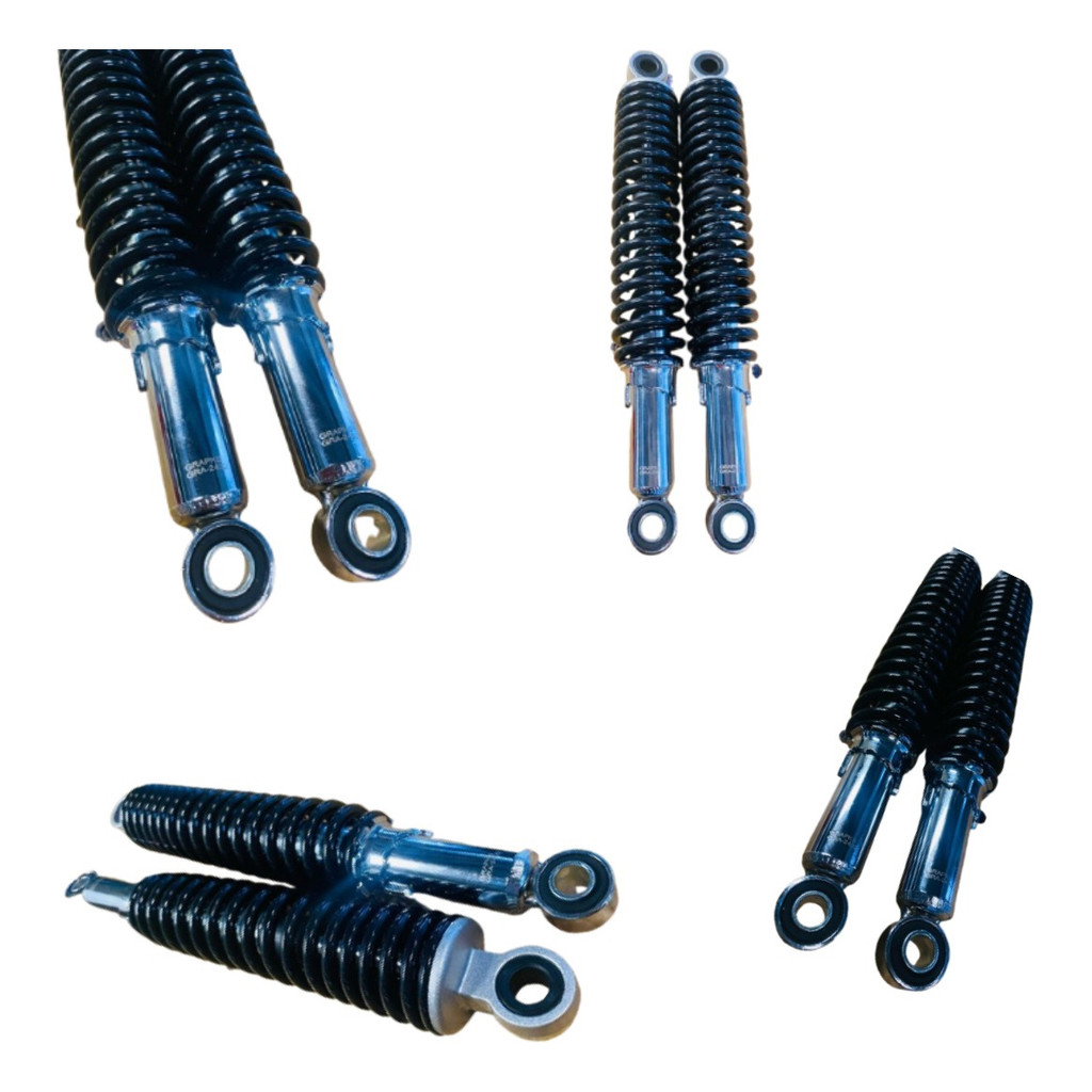 Par Amortecedor Traseiro Biz 100 125 Pop 100 POP 110 1998 a 2025 Modelo Original