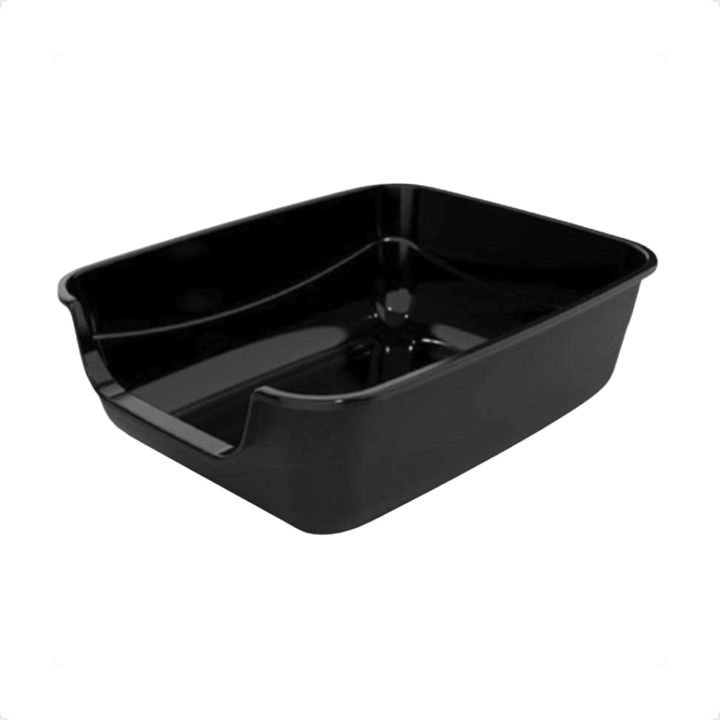 Caixa de Areia Gatos Grande 62x50x20 Furba Jumbox Pet Injet - Preto em Oferta na Shopee
