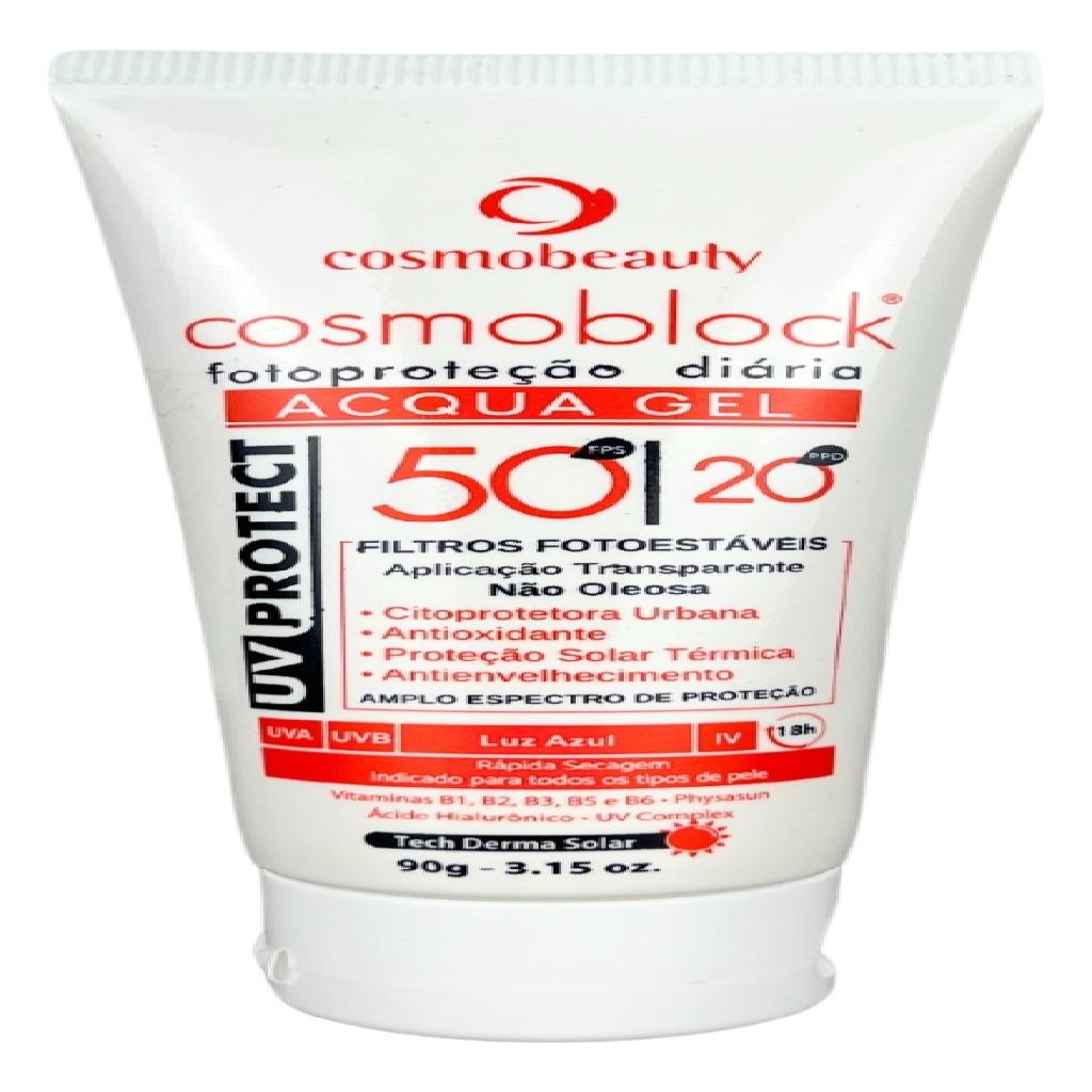 Cosmoblock Acqua Gel Fps50 Cosmobeauty 90g