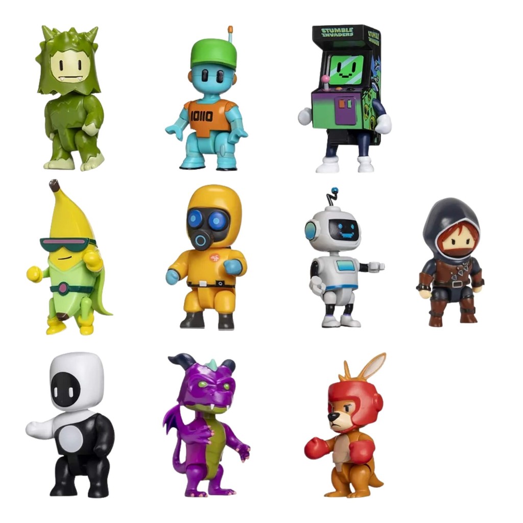 Brinquedo Infantil Boneco Stumble Guys Serie 2 Sortido e Unitário Multikids - BR2373 em Oferta na Shopee