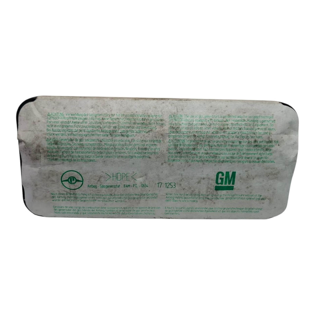 Bolsa Airbag Painel Passageiro Chevrolet Astra Zafira 1999/2012