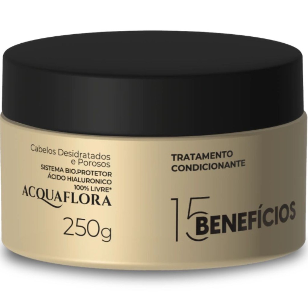 Tratamento Condicionante 15 Benefícios 250g - Acquaflora