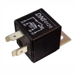 Relé Auxiliar Universal 4 Terminais - 12V 60A - DNI 0120