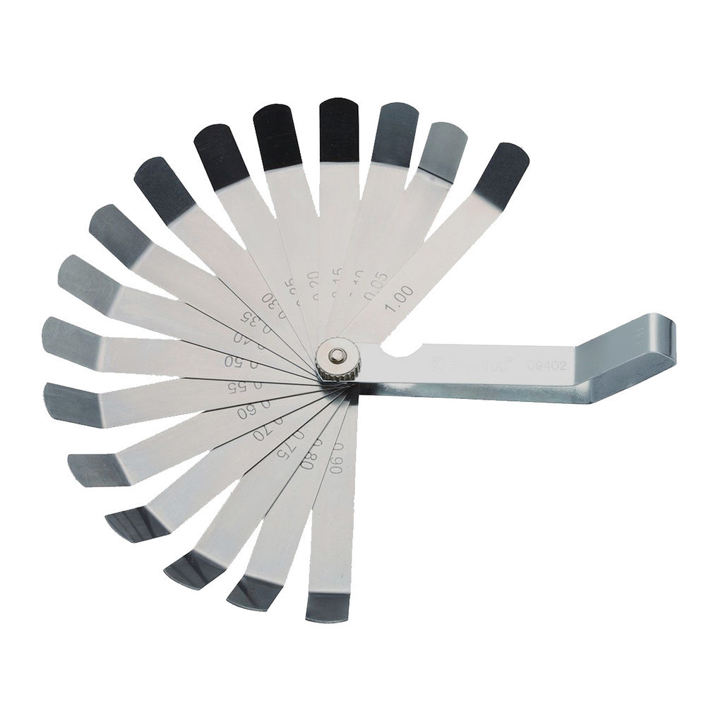 Calibre de Folga 0,05 a 1mm Sata com 16 Lâminas  ST09402SJ em Oferta na Shopee
