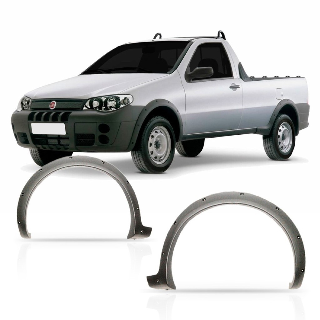 Moldura Dianteira Paralama Strada 2005 A 2010 em Oferta na Shopee