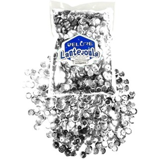 Lantejoula Metalizada Prata N.08 c/1000unid. - Honey em Oferta na Shopee