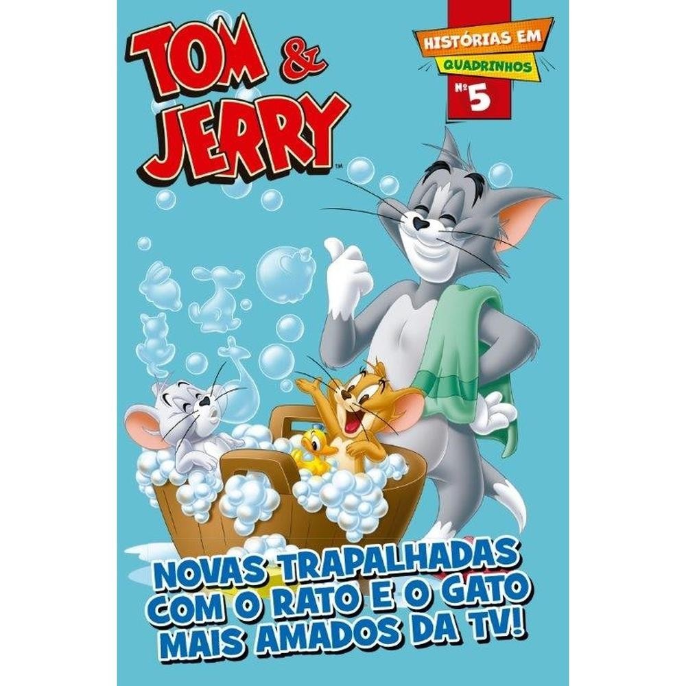 Tom & Jerry Revista em Quadrinhos Edição 05 em Oferta na Shopee