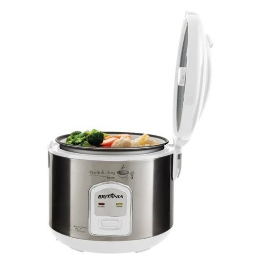 Panela Eletrica de Arroz Britania 300w 10 Xicaras