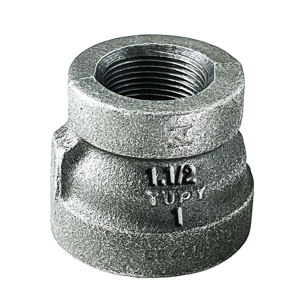 Luva Red Tupy 1.1/2" x 1" NPT 300 LBS Preto A. Pressao